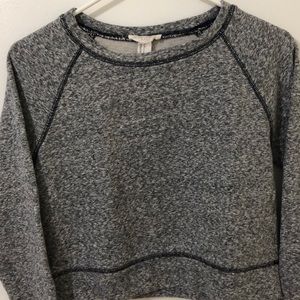 Cropped Gray Sweater